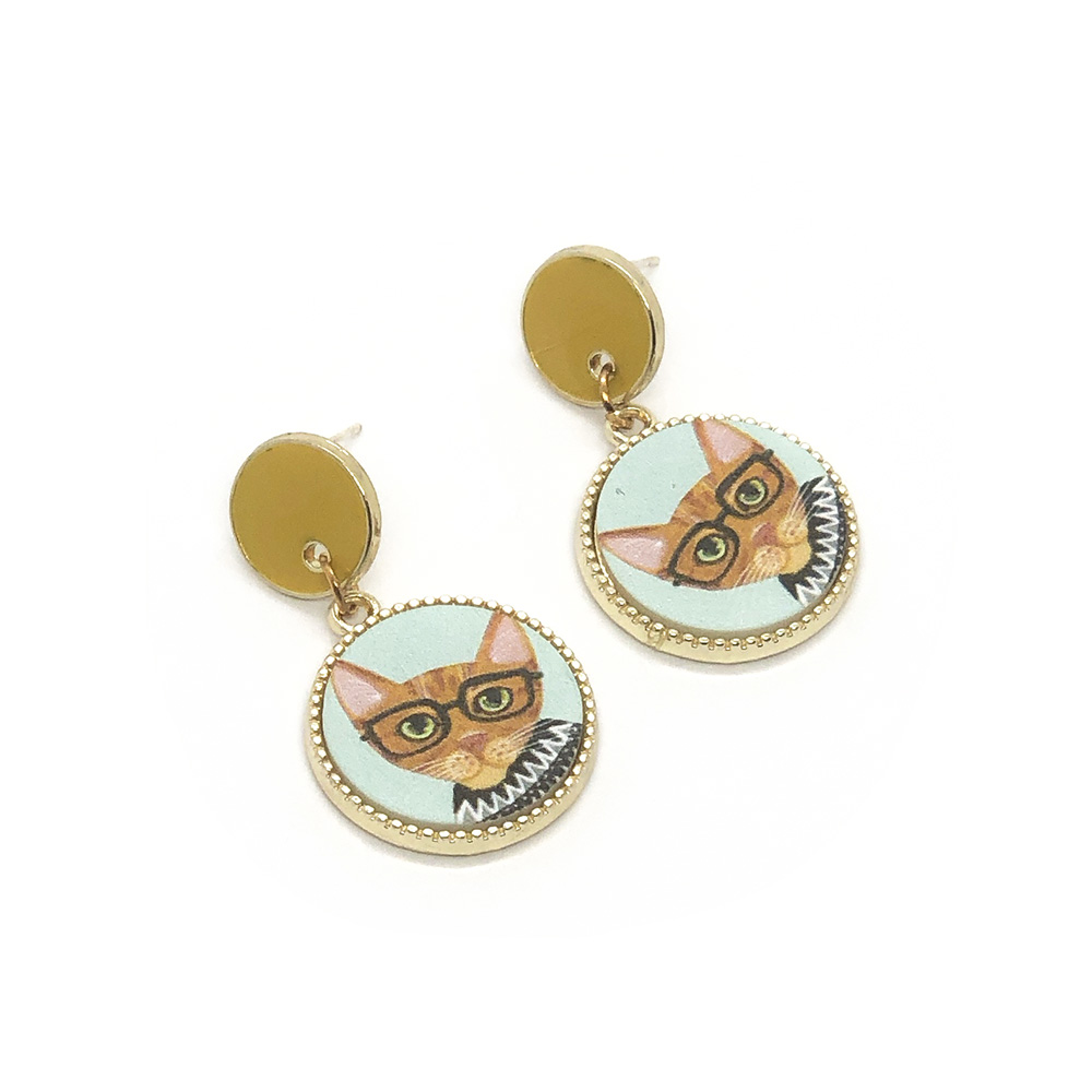 cool-cat-in-glasses-earrings-1a cool-cat-in-glasses-earrings