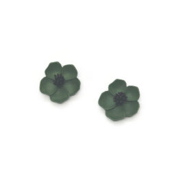 flower-power-stud-earrings-green-2