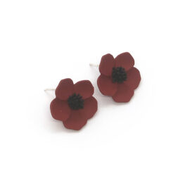 flower-power-stud-earrings-red-3