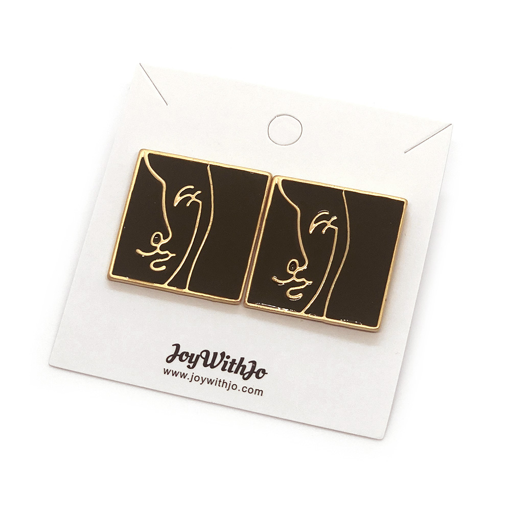 i-see-a-wink-abstract-art-earrings-brown-1c i-see-a-wink-abstract-art-earrings-brown-6a