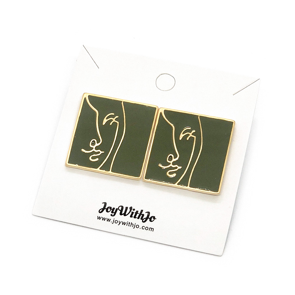 i-see-a-wink-abstract-art-earrings-olive-green-1d i-see-a-wink-abstract-art-earrings-olive-green-6b