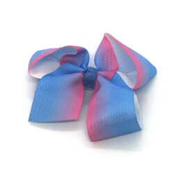 multi-tonal-childrens-kids-ribbon-hair-bows-clip-blue-1