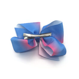 multi-tonal-childrens-kids-ribbon-hair-bows-clip-blue-1