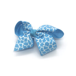 posh-in-prints-childrens-kids-hair-bows-clip-blue-1