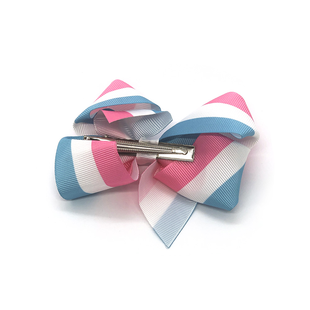 pretty-in-stripes-pink-and-blue-childrens-kids-hair-bow-clip-1a pretty-in-stripes-pink-and-blue-childrens-kids-hair-bow-clip-1
