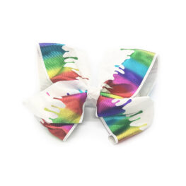 splash-of-colours-childrens-junior-ribbon-hair-bows-clip-2